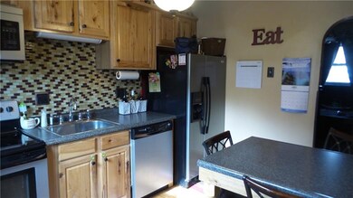 All the stainless appliances are included.