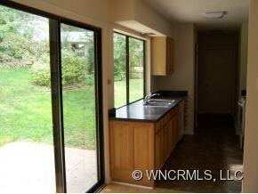 window with view of back yard