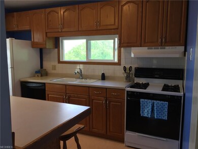 Kitchen comes with Gas range and hood vent, fridge