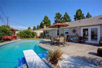 Professionally landscaped backyard with beautiful 