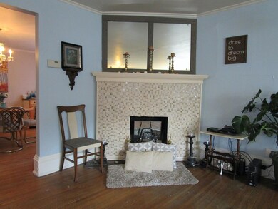 living room fireplace