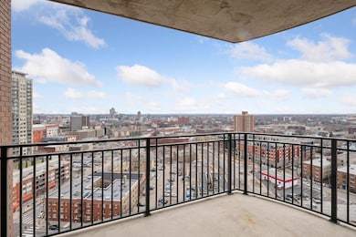 Stunning views from the 17th floor.