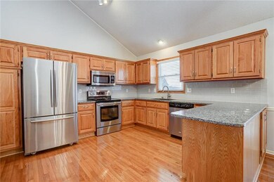Recently updated kitchen has new stainless steel a