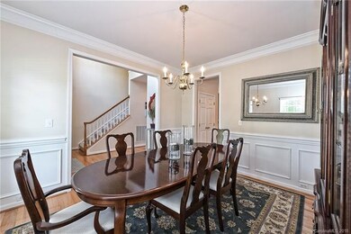 Formal Dining Room with Hardwood Floors