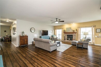 Great Room will accommodate your largest furniture