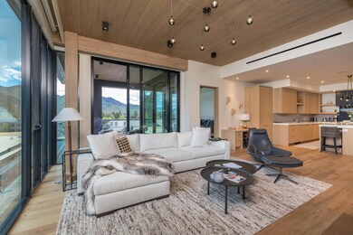 Living area with views