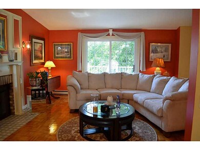 Living Room. Bright and cheery.