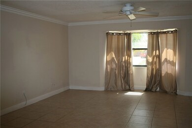 Living room bay window