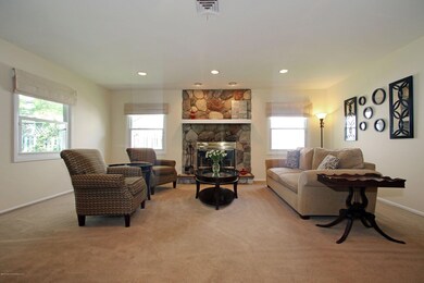 Living Room with Fireplace