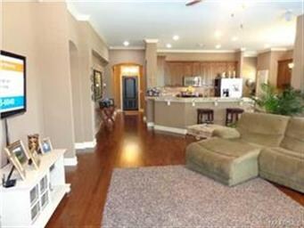 ALONG WITH SMOOTH CEILINGS, CROWN MOLDING AND THIS