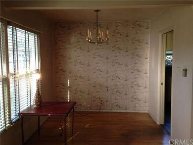 Dining area off living room