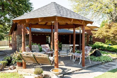 Gazebo with 2nd water feature