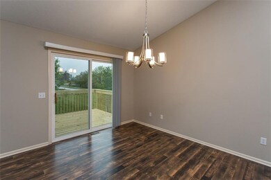Dining Area with Sliders to New Deck