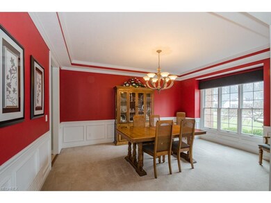 Formal Dining Room, Double Tray Ceiling, Wainscot 