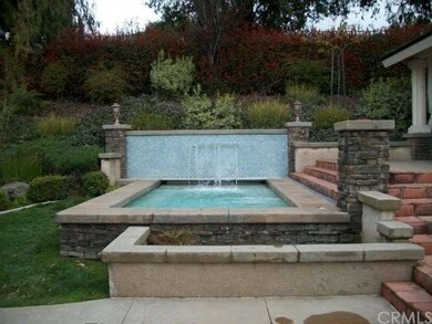 Lap Pool/Spa with Waterfal