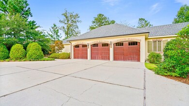 Triple garage
