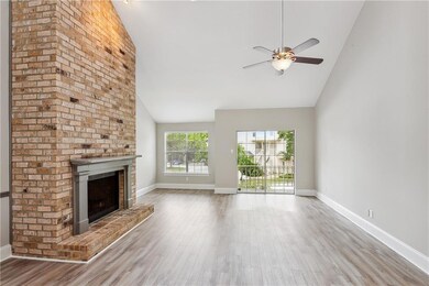 Soaring 20' Living Room With Fireplace with Custom