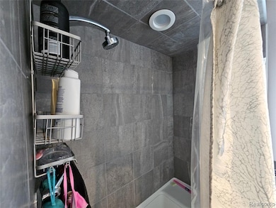 Entry level bathroom shower