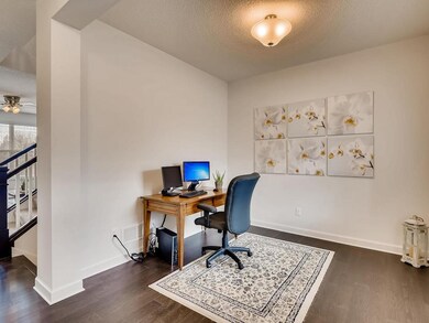 Flex room is to the right of front entry and could