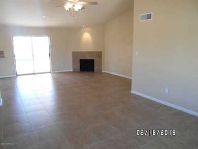 GREAT ROOM FROM ENTRY W/ FIREPLACE