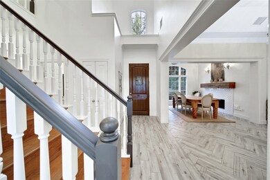 The home boasts an open floorplan that enjoys abun