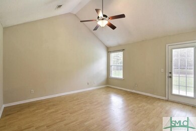 Family Room ~ Vaulted Ceiling ~ Ceiling Fan