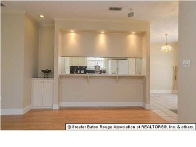Recessed lighting adds contemporary style