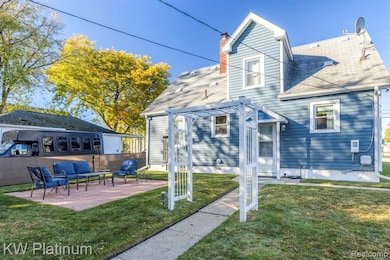 Back of house featuring a patio and walkway