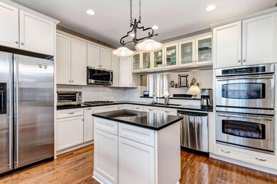 Gourmet kitchen with double ovens