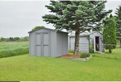 Shed in back yard