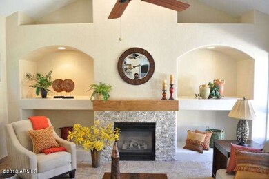 FAMILY ROOM WITH GAS FIREPLACE