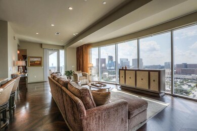 South facing floor to ceiling windows