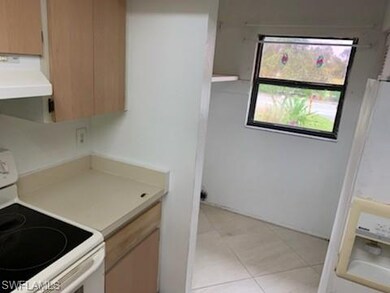 Laundry room off kitchen area