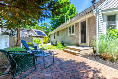 Back brick patio