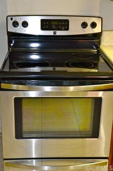 Newer stainless range.