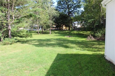 Large, private back yard is perfect for large gath