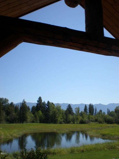 Pond and views from large porch