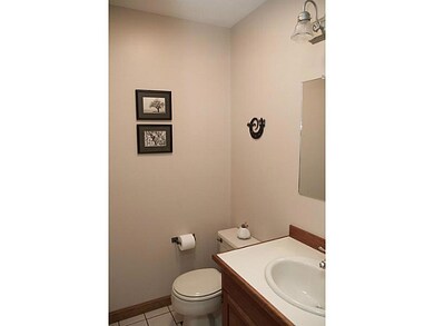 Bathroom. Inside the breezeway door,...