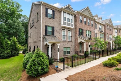 View of property with a residential view