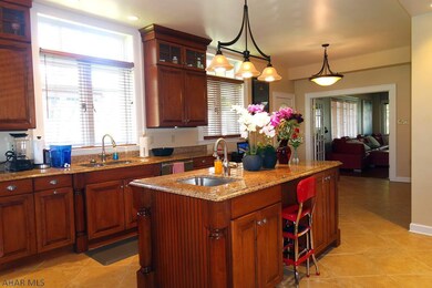 Kitchen island and sinks
