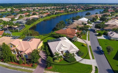 Beautiful aerial photo of the long lake views!