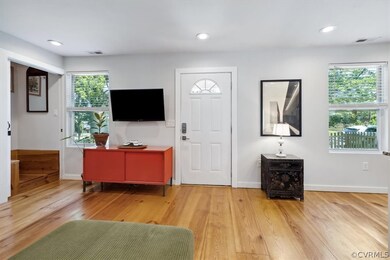 Entrance foyer with a healthy amount of sunlight a