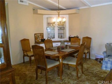 Dining Room with built-in cabinet