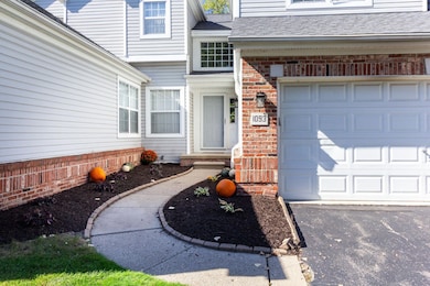 2 car attached garage