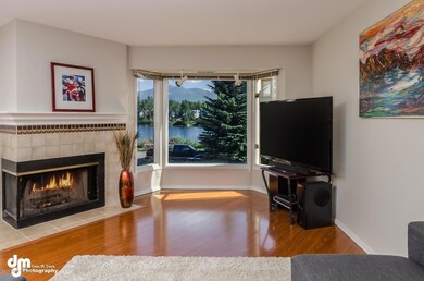 Living Room with Beautiful Lake View