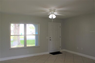 Living room, front door