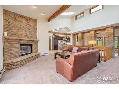 Living Room with Vaulted Ceilings