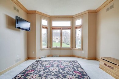 19x14 sunken living room with bay window and denta