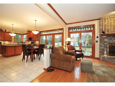1st Floor Plan. This is where you ll LIVE!  The open kitchen-family room spans the entire back of the home! French doors topped with transoms and huge windows flood the area with light and bring the outdoors in.
