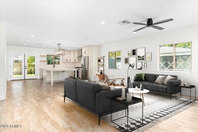 KITCHEN / LIVING ROOM STAGED